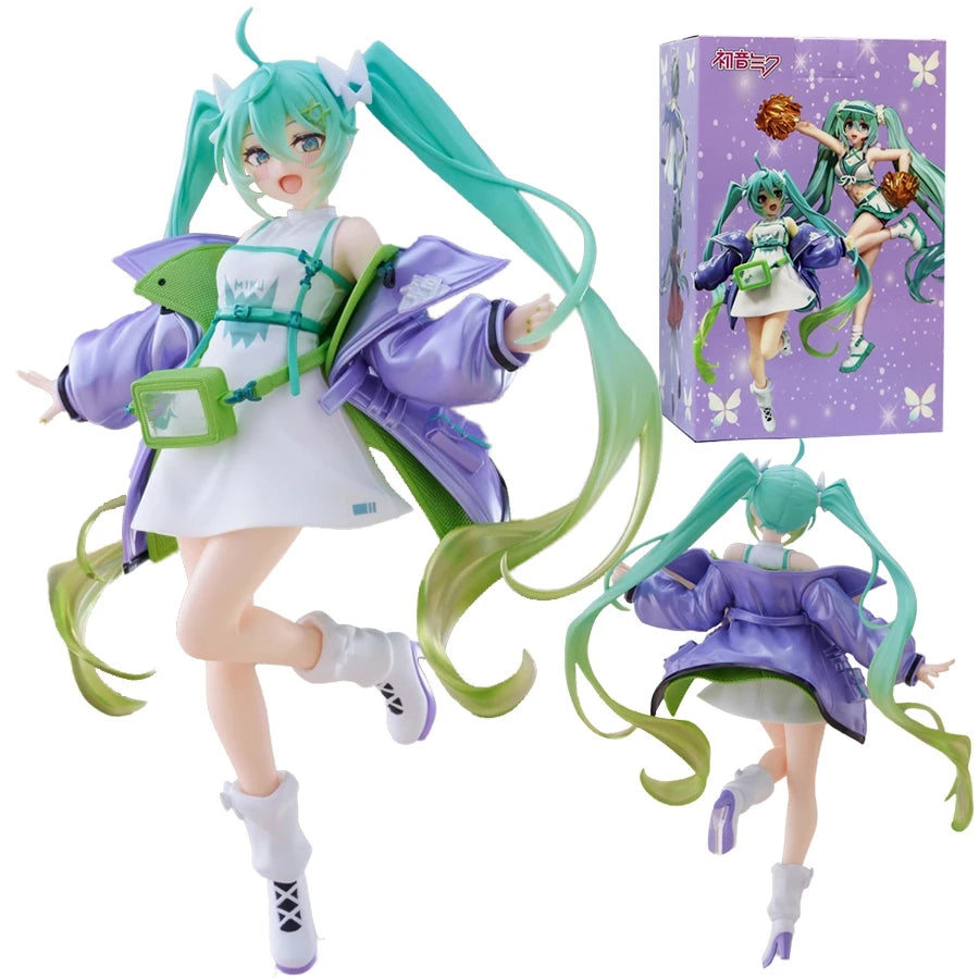 19cm Fashion Hatsune Miku Anime Figure Casual Clothing Miku Action Figures Fashion Girl Figurine PVC Collection Model Doll Toys 19cm Fashion Hatsune Miku Anime Figure Casual Clothing Miku Action Figures Fashion Girl Figurine PVC Collection Model Doll Toys